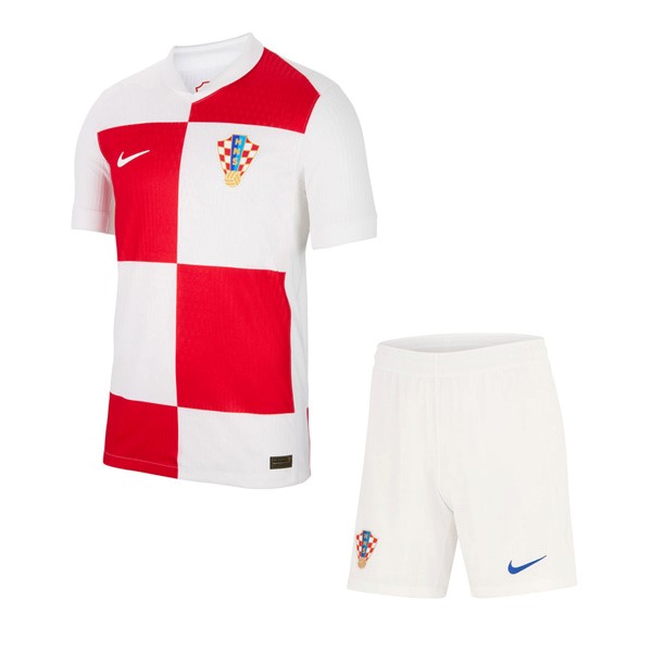 Camiseta Croacia Replica Primera Ropa Niño 2024